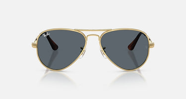 Ray-Ban Aviator Max RB3925 001/R5 arista goud, glazen in blauw – vooraanzicht