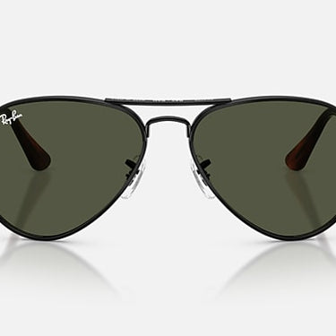 Ray-Ban Aviator Max RB3925 002/31 zwart, glazen in groen – vooraanzicht