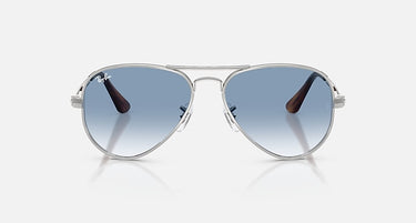 Ray-Ban Aviator Max RB3925 003/3F zilver, glazen in blauw met kleurverloop – vooraanzicht