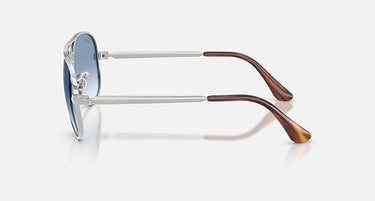 Ray-Ban Aviator Max RB3925 003/3F zilver, glazen in blauw met kleurverloop – zijaanzicht