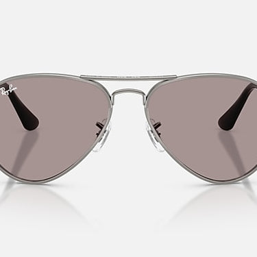 Ray-Ban Aviator Max Summer Capsule RB3925 004/53 staalgrijs, glazen in violet – vooraanzicht