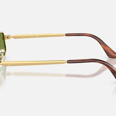 Ray-Ban RB3927 by A$AP Rocky 001/4E arista goud, glazen in groen – zijaanzicht