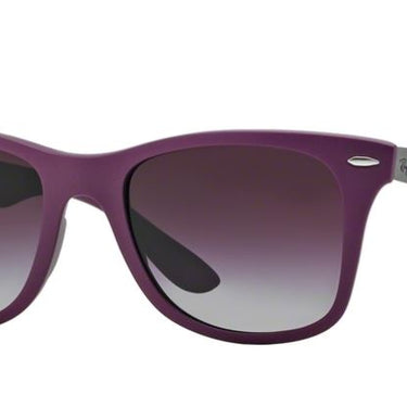 Ray-Ban Wayfarer Liteforce RB4195 Violet-Grijs Gradient
