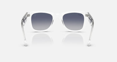 Ray-Ban RBR0502SM F7064L Charles Leclerc zonnebril transparant – achteraanzicht