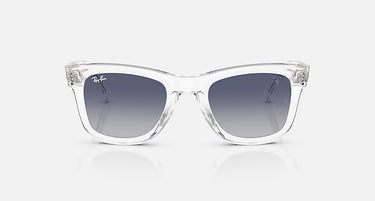 Ray-Ban RBR0502SM F7064L Charles Leclerc zonnebril transparant – vooraanzicht