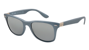 Ray-Ban RB4195 Liteforce Wayfarer Zilver/Zilver