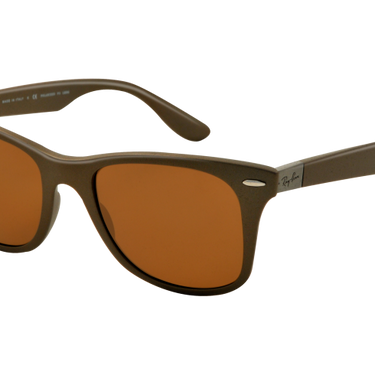 Ray-Ban RB4195 601S9A gepolariseerd Bruin
