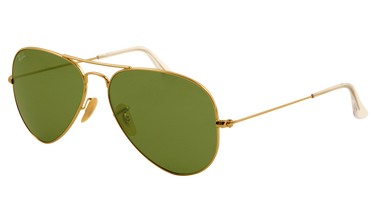 Ray-Ban Aviator RB3025 goud/groen