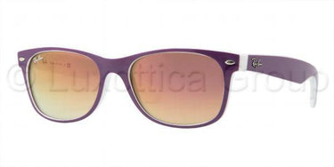 Ray-Ban Zonnebril RB2132 Violet, wit-Bruin