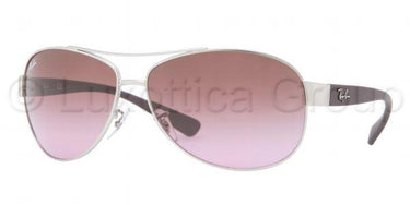 Ray-Ban Zonnebril RB3386 Zilver-Bruin