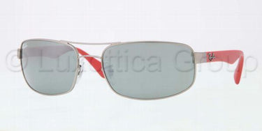 Ray-Ban Zonnebril RB3445 Zilver-Grijs