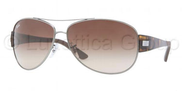Ray-Ban Zonnebril RB3467 004/13 Gunmetal-Bruin