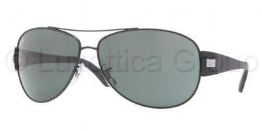 Ray-Ban Zonnebril RB3467 Zwart-Groen