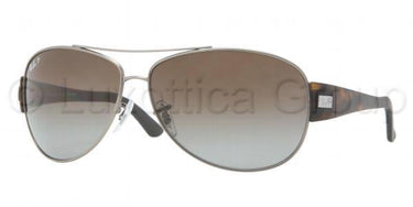 Ray-Ban Zonnebril RB3467 Gunmetal-Bruin