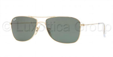 Ray-Ban Zonnebril RB3477 Goud-Groen