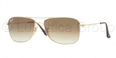 Ray-Ban Zonnebril RB3477 001/51 Goud-Bruin