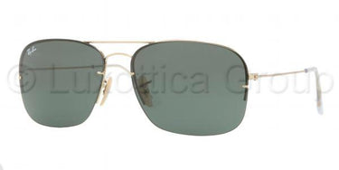 Ray-Ban Zonnebril RB3482 Goud-Groen