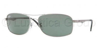 Ray-Ban Zonnebril RB3484 Gunmetal-Groen