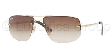 Ray-Ban Zonnebril RB3497 Goud-Bruin