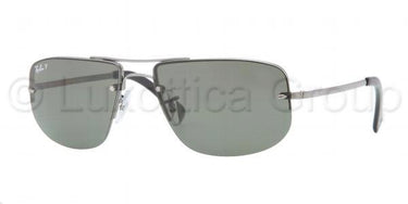 Ray-Ban Zonnebril RB3497 Gunmetal-Groen