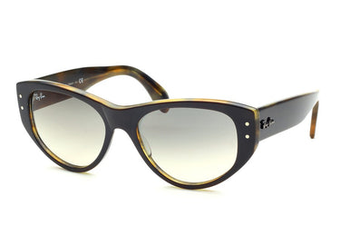 Ray-Ban Vagabond RB4152 Top gray on str.yellow crystal gray gradient