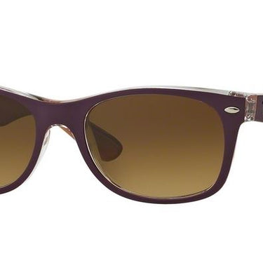 Ray-Ban Wayfarer RB2132 619285 Top Matte Violet On Range