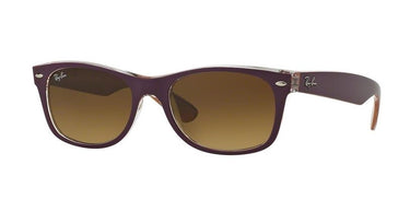 Ray-Ban Wayfarer RB2132 619285 Top Matte Violet On Range