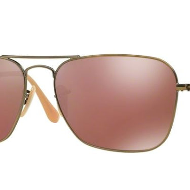 Ray-Ban Caravan RB3136 167/2K Brons-Rood Mirror