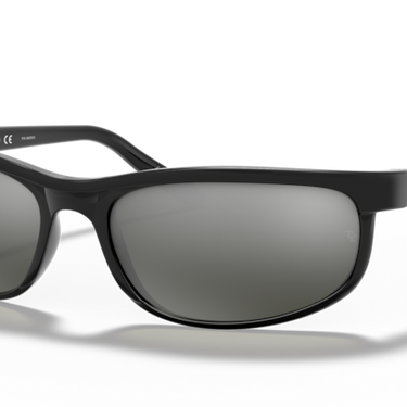 Ray-Ban RB2027 601/W1 Predator II mat zwart – schuin vooraanzicht