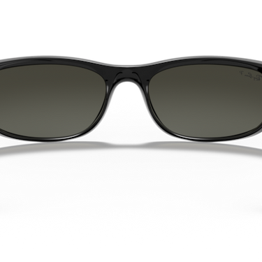 Ray-Ban RB2027 601/W1 Predator II mat zwart – achteraanzicht