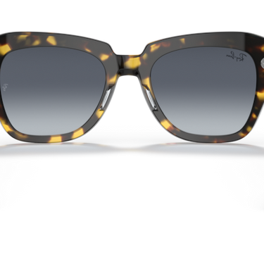 Ray-Ban RB2186 133286 State Street geel havana – achteraanzicht