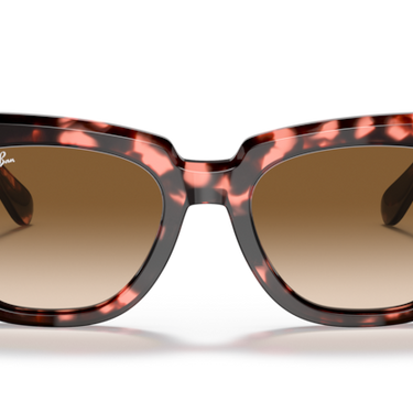 Ray-Ban RB2186 133451 State Street roze havana – vooraanzicht