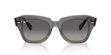 Ray-Ban RB2186 136971 State Street transparant grijs – vooraanzicht