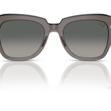 Ray-Ban RB2186 136971 State Street transparant grijs – achteraanzicht