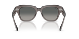 Ray-Ban RB2186 136971 State Street transparant grijs – achteraanzicht
