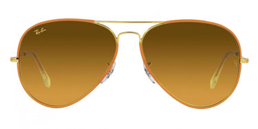 Ray-Ban Aviator Full Color RB3025JM 91963C Yellow on Legend Gold