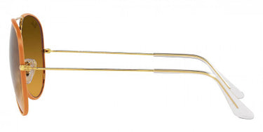 Ray-Ban Aviator Full Color RB3025JM 91963C Yellow on Legend Gold