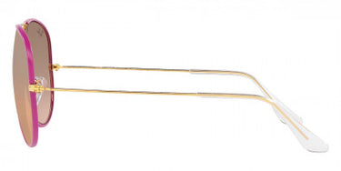 Ray-Ban Aviator Full Color RB3025JM 91963E Violet on Legend Gold