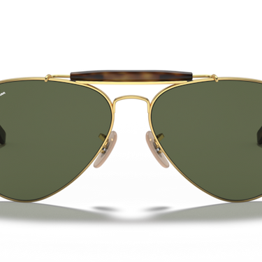 Ray-Ban Outdoorsman II RB3029 181 arista goud – vooraanzicht