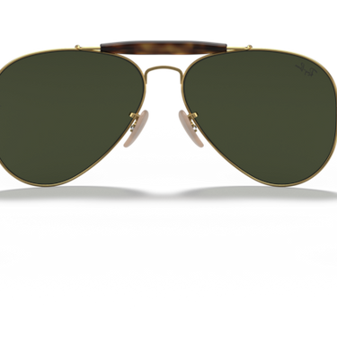 Ray-Ban Outdoorsman II RB3029 181 arista goud – achteraanzicht