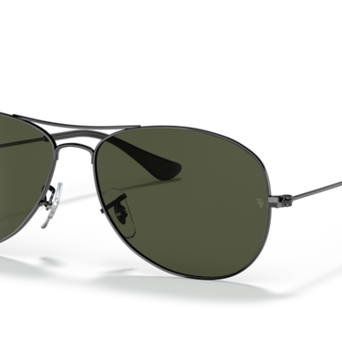 Ray-Ban Cockpit RB3362 004 gunmetal – schuin vooraanzicht