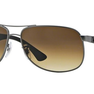 Ray-Ban Highstreet RB3502 029 Gunmetal-Bruin Gradient Donker Bruin