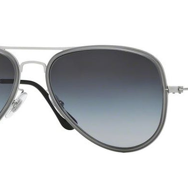Ray-Ban Aviator Flat Metal RB3513M 164/T3 Zilver-Grijs Gradient Gepolariseerd
