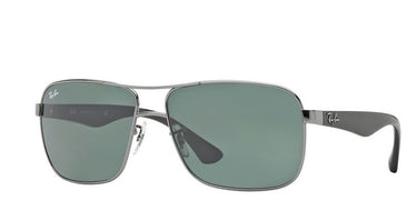 Ray-Ban Highstreet RB3516 004/71 Gunmetal-Groen