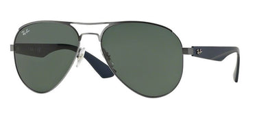 Ray-Ban Highstreet RB3523 029/71 Gunmetal/Grijs Groen