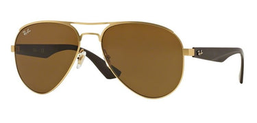 Ray-Ban Highstreet RB3523 112/73 Goud-Donker Bruin