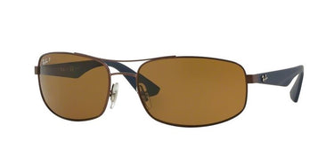 Ray-Ban Active Lifestyle RB3527 012/83 Mat Donker Bruin-Gepolariseerd Bruin