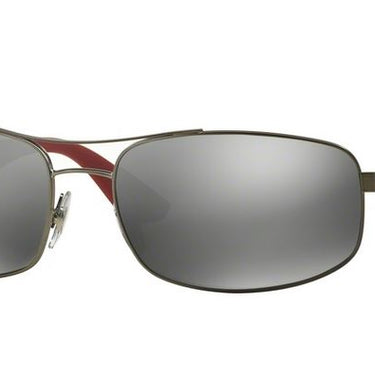 Ray-Ban Active Lifestyle RB3527 029/6G Mat Gunmetal-Grijs Mirror Zilver