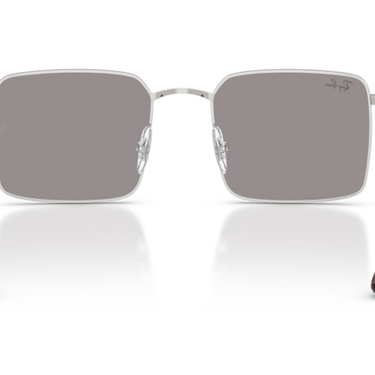 Ray-Ban RB3782 003/1 Idan zilver met grijs glazen – achteraanzicht