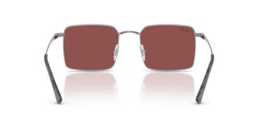 Ray-Ban RB3782 004/75 Idan staalgrijs met donkerpaars glazen – achteraanzicht